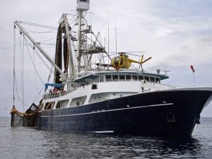 Bolshoi seiner Tuntselovnii tipa BST «Kauri». Indiiskii okean, 1990