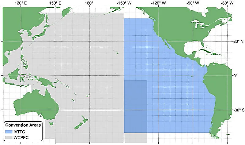 he Inter-American Tropical Tuna Commission (IFTC) and the Western and Central Pacific Fisheries Commission (WFTC).