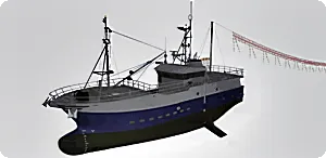 A typical longline vessel